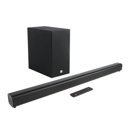 JBL Bar 2.1 - Barra de sonido de canales con subwoofer inalámbrico