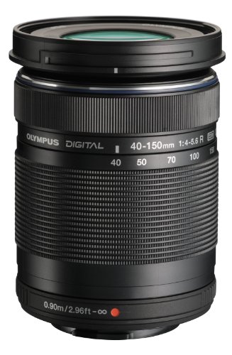 Olympus M. Lente zoom 40-150 mm F4.0-5.6 R (negro) para...