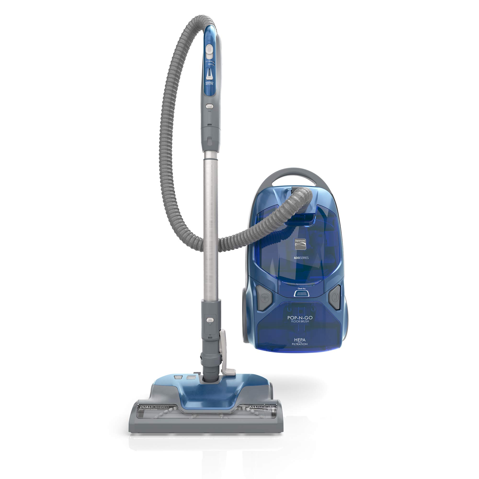 Cleva Kenmore Bggd Canister Vac Azul