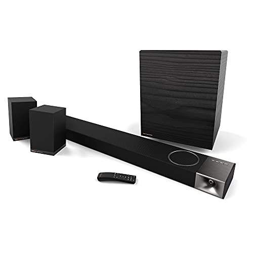 Klipsch Barra de sonido Cinema 1200 5.1.4 Dolby Atmos y sistema de sonido envolvente