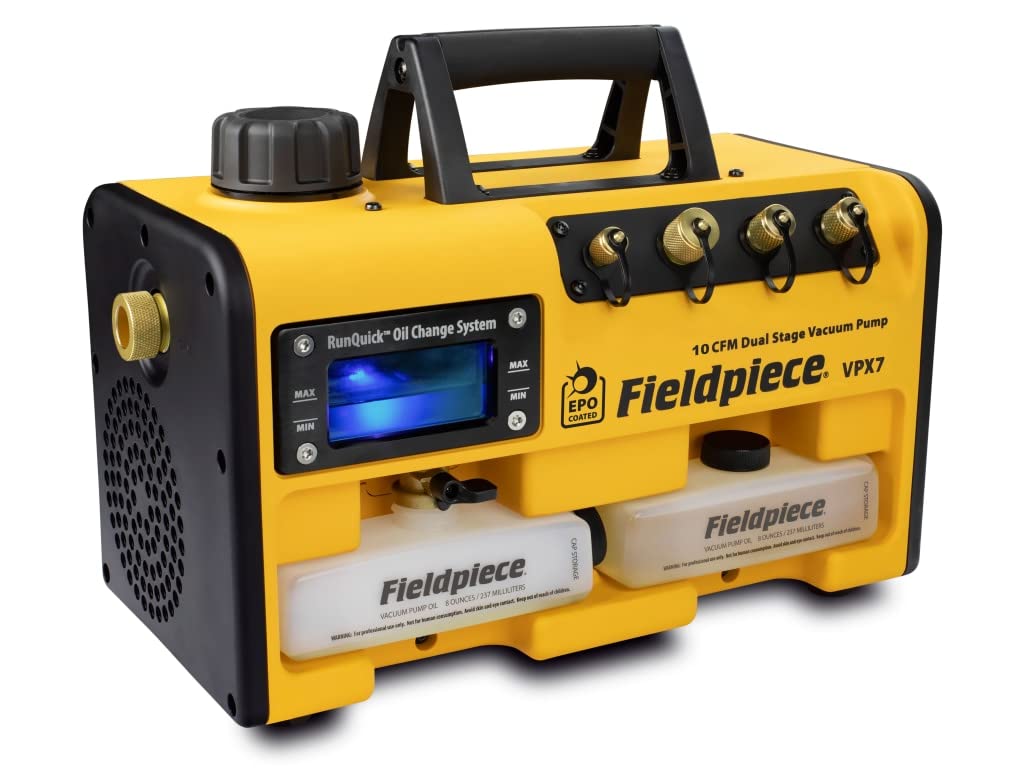 Fieldpiece VPX7 - Bomba de vacío de dos etapas y...