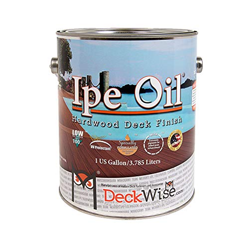 DeckWise Ipe Oil Deck de madera dura Semitransparente 100 VOC Acabado natural