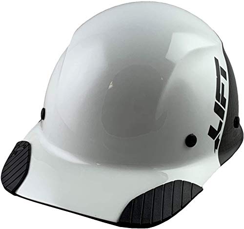 LIFT Safety DAX Carbon Fiber Cap Brim 50-50 (Blanco/Neg...