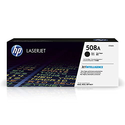 HP Cartucho de tóner original negro 508A (CF360A) para ...