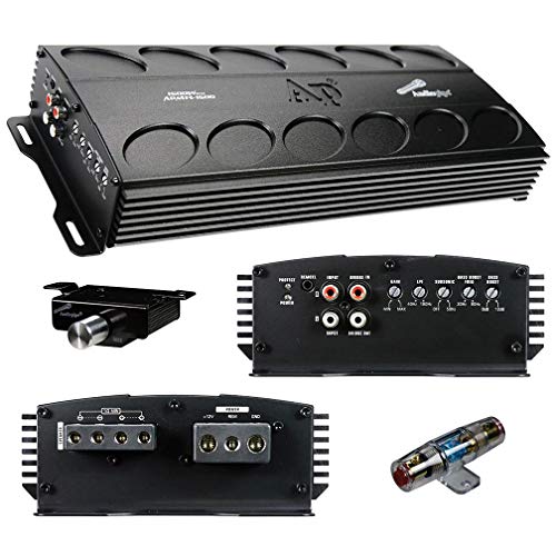 AudioPipe APMN-1500 1500 Watt Clase D Amplificador Car Audio Bass Perilla Fusible