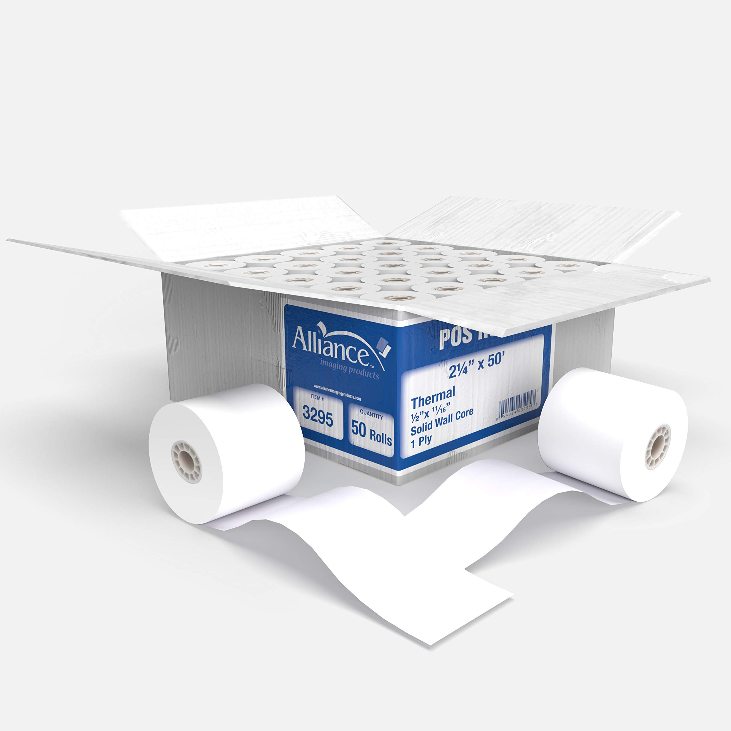 Alliance Thermal Paper Receipt Rolls, BPA Free, Grade A...