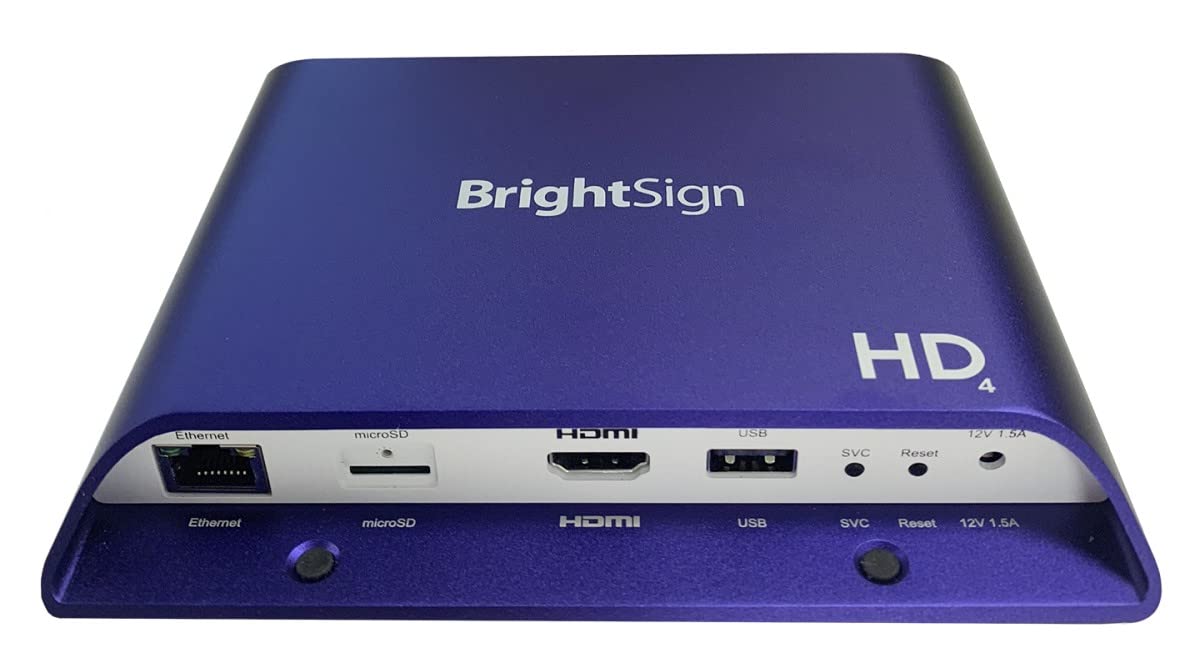 BrightSign HD1024 | Reproductor HTML5 de E/S ampliada F...