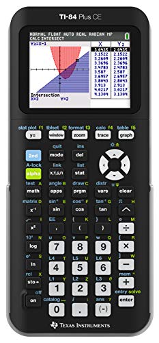 Texas Instruments Calculadora gráfica de color TI-84 CE...