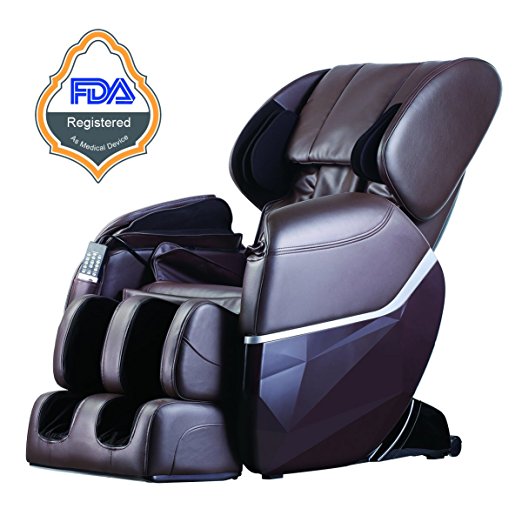 BestMassage Nuevo sillón de masaje Shiatsu eléctrico de cuerpo completo reclinable de gravedad cero con calor