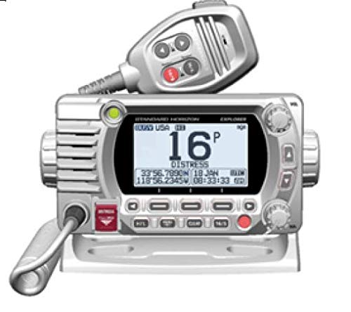 Standard Horizon GX1800GW Blanco 25W VHF/GPS/Segunda Es...