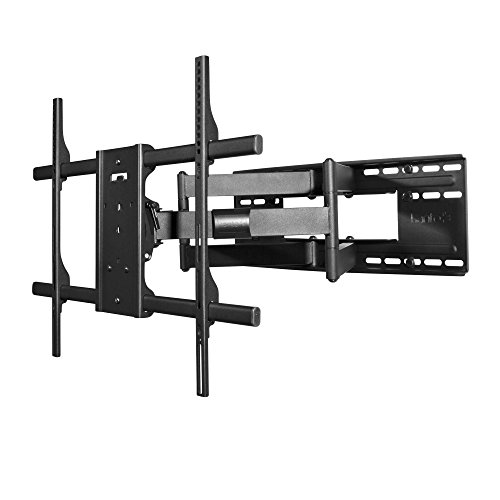  Kanto FMX3 Soporte de pared articulado para TV de movimiento completo para televisores de 40 a 90 pulgadas | Extensión de hasta 28' | Mecanismo de inclinación sin herramientas | Clips de gestión de...