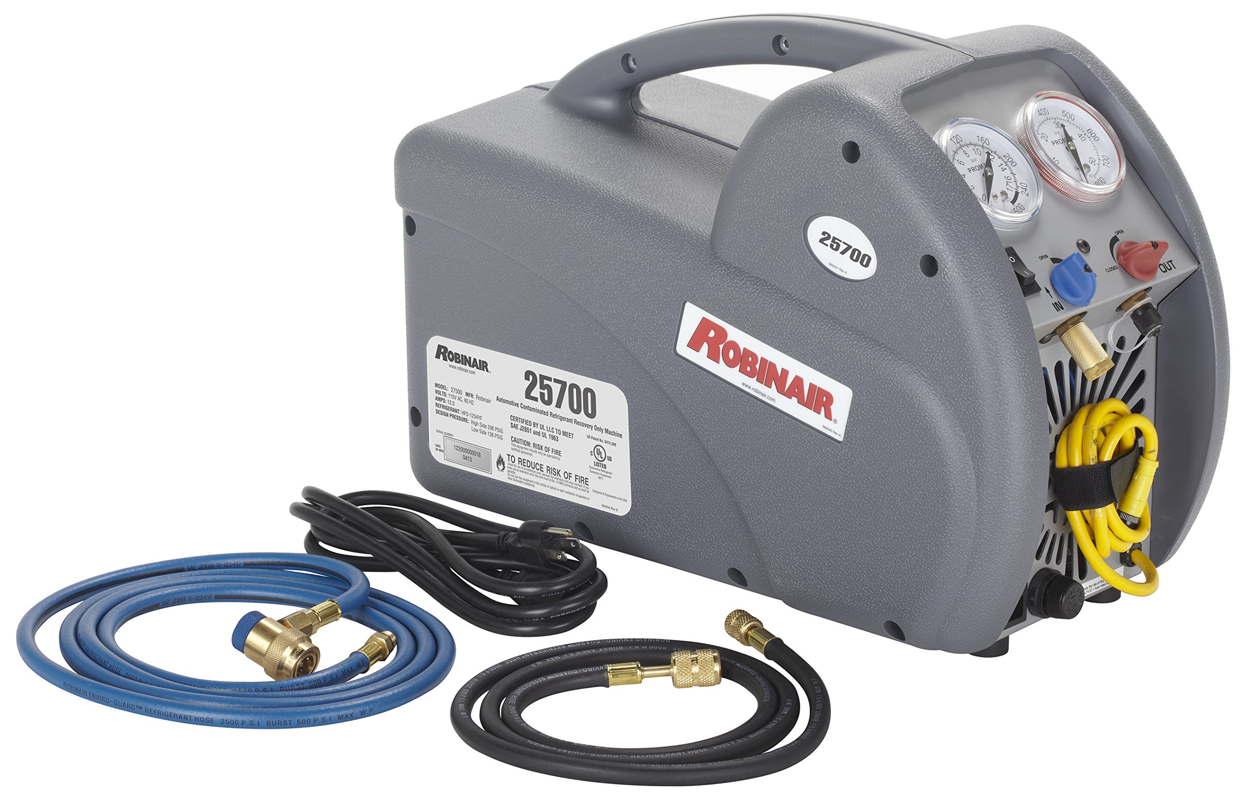 Robinair 25700 Recuperadora de refrigerante cont...