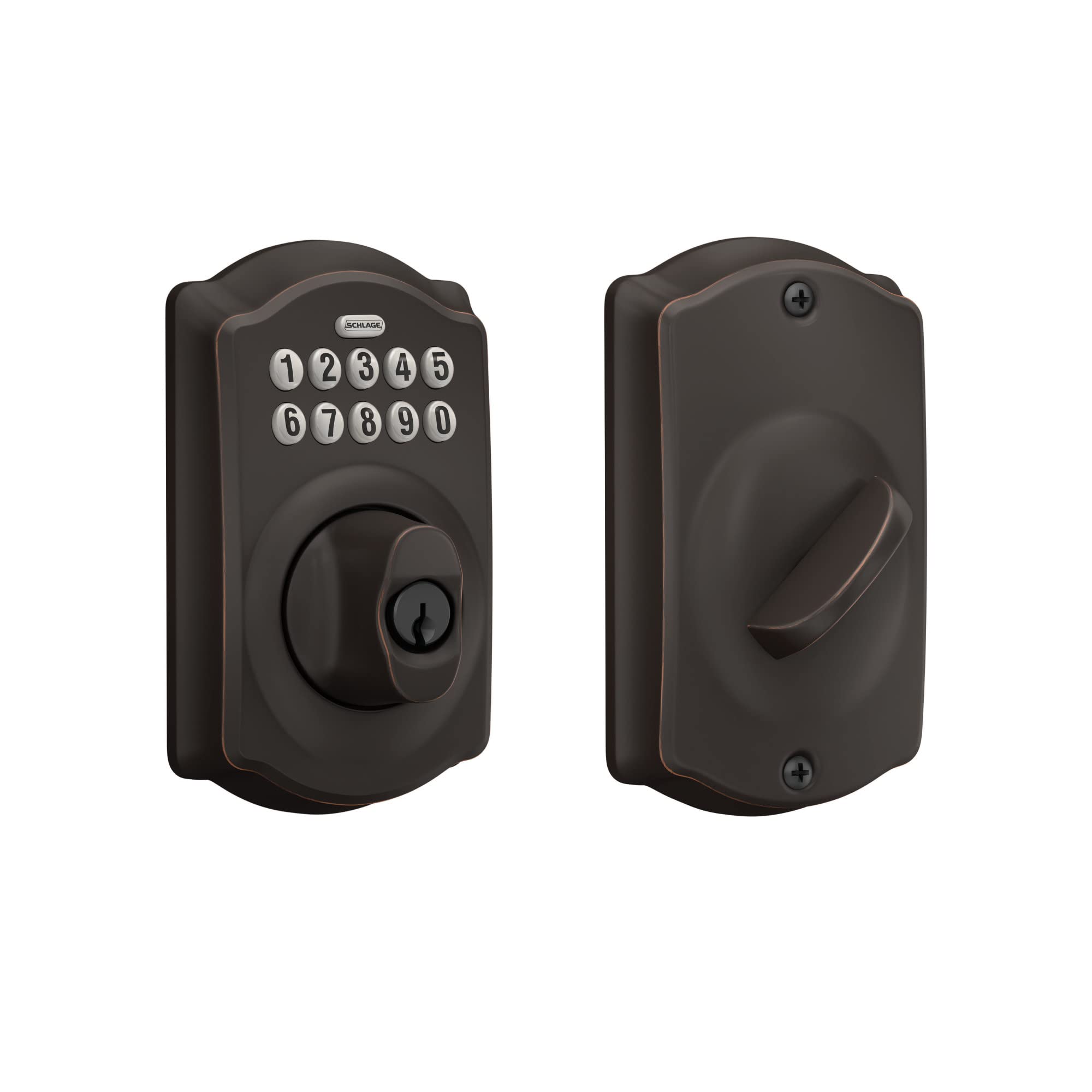 Schlage BE365 V CAM 716 Cerrojo con teclado Camelot