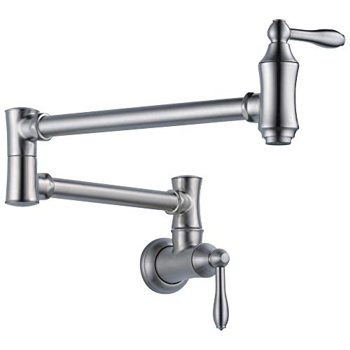 Delta Faucet 1177LF-PN Llenadora de ollas de montaje en...