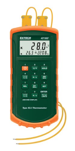 Extech Registrador de datos de temperatura del canal