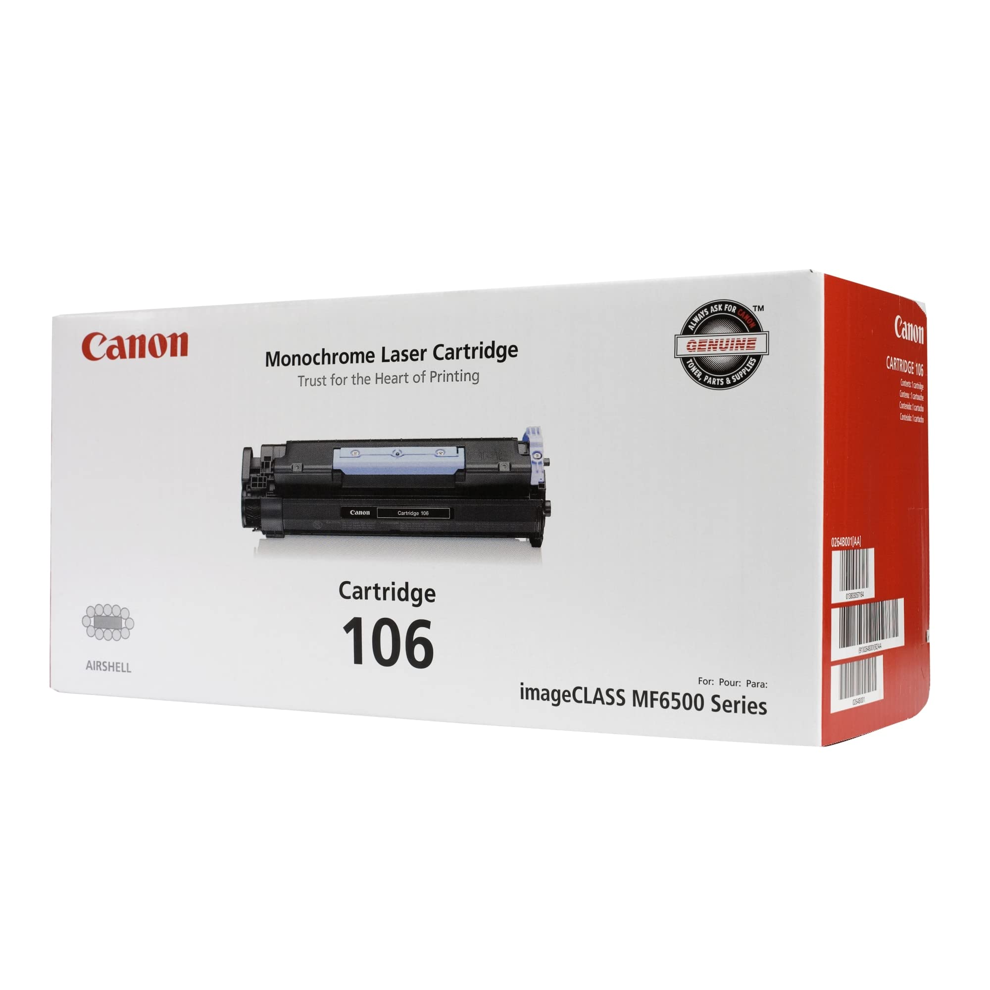 Canon Cartucho de tóner original 106 - Negro