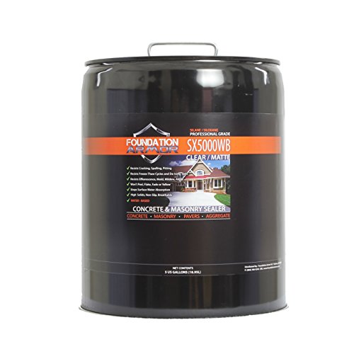 Foundation Armor 5 galones SX5000 WB Sellador de hormig...