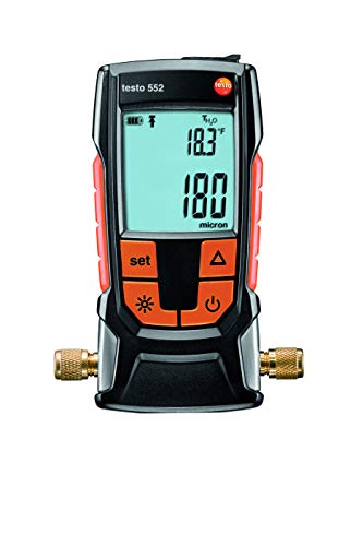 Testo 552 I Vacuómetro digital I Micrómetro con soporte...