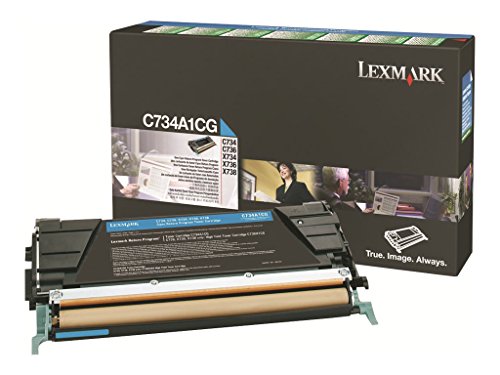 Lexmark Cartucho de tóner cian del programa de retorno ...