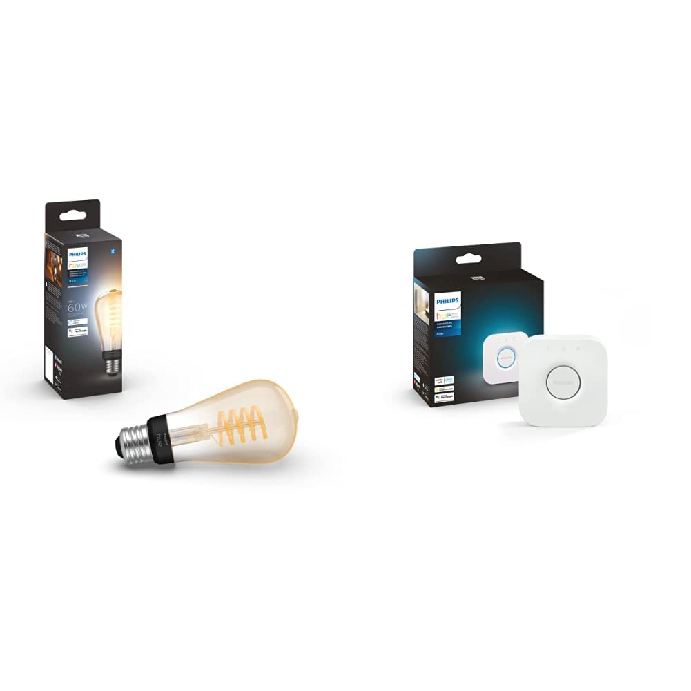 Philips Hue Bombilla Vela E12 Filamento White Ambiance