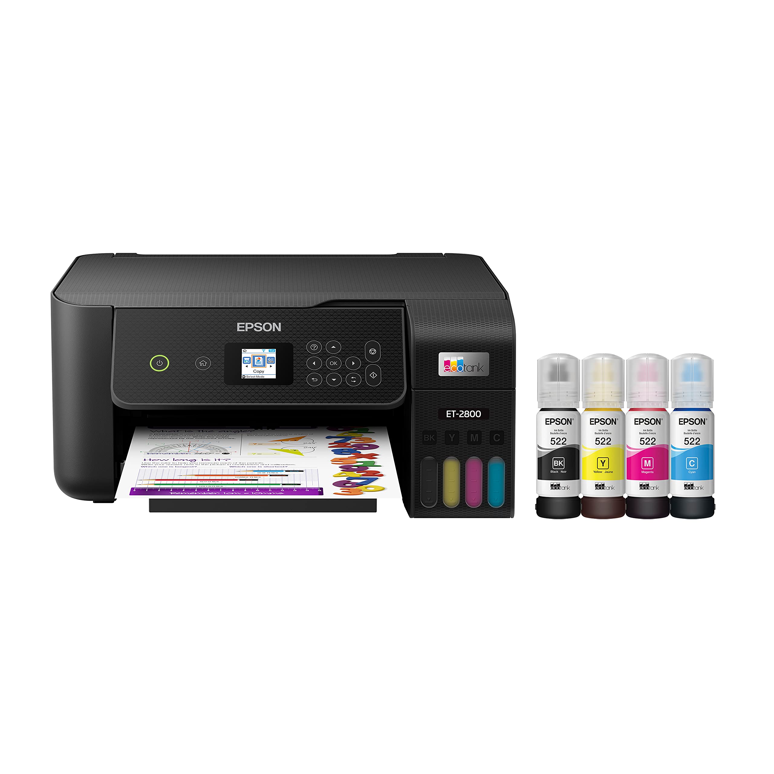 Epson Impresora EcoTank Wireless Color All-in-One Supertank sin cartuchos con escaneo y copia