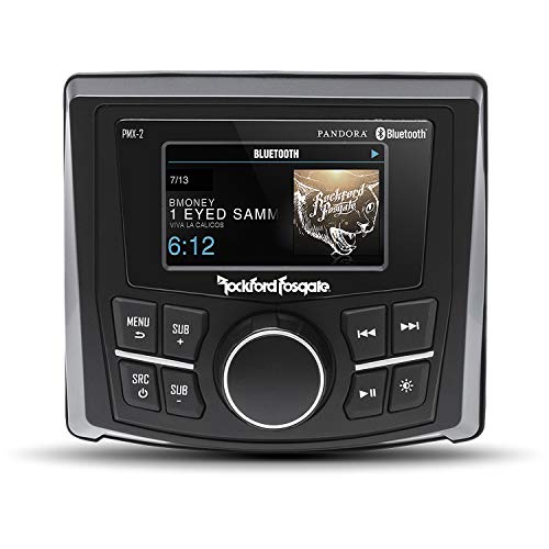 Rockford Fosgate PMX-2 Punch Marine Compact AM/FM/WB Re...