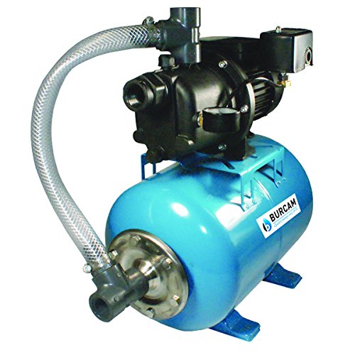 B BURCAM QUALITY PUMPS SINCE 1978 506227P Sistema de bomba de chorro para pozos poco profundos Noryl de 3/4 HP