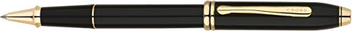 Cross Rollerball Selectip de laca negra Townsend con ci...