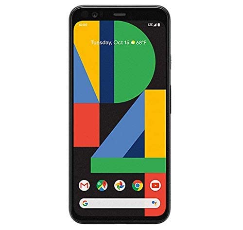 Google Pixel 4 64 gb Just Black Verizon Locked (Renovado)