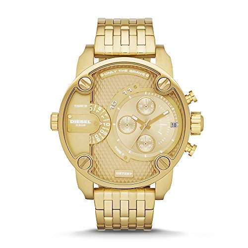 Diesel Reloj de oro DZ7287 Little Daddy para hombre