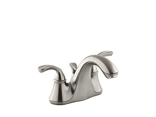 KOHLER Forte K-10215-4-BN Grifo monomando para baño de ...