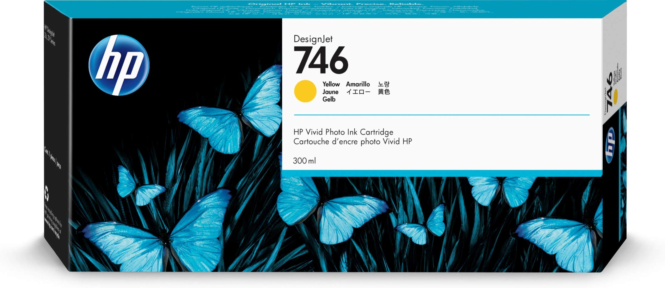 HP Cartucho de tinta original amarillo 746 de 30...