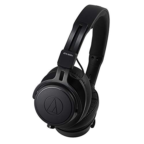 audio-technica ATH-M60X Audífonos supraaurales de monit...