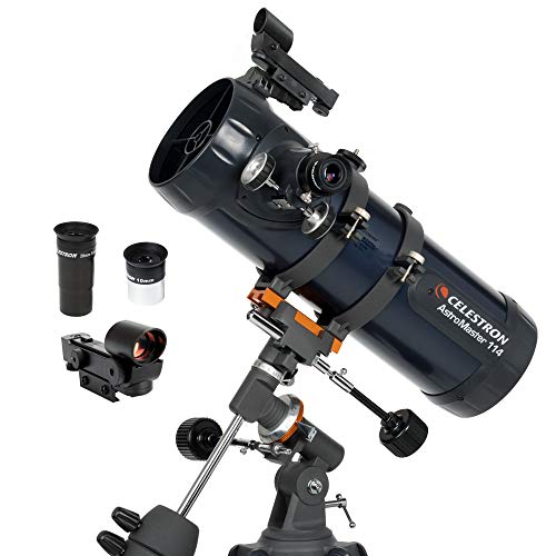 Celestron - Telescopio newtoniano AstroMaster 114EQ - T...