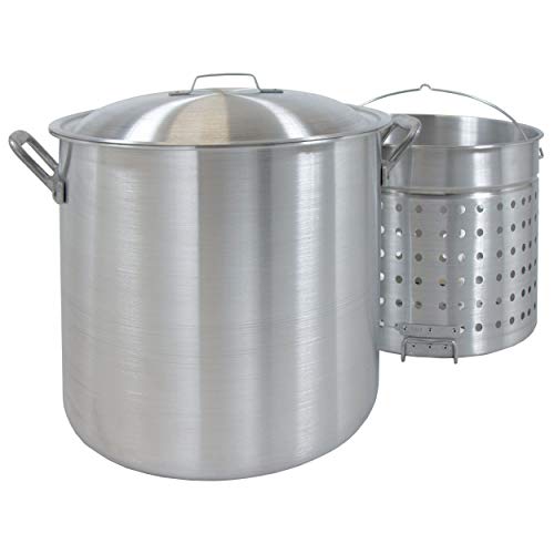 Bayou Classic 8000 Olla de aluminio de 80 cuartos con c...