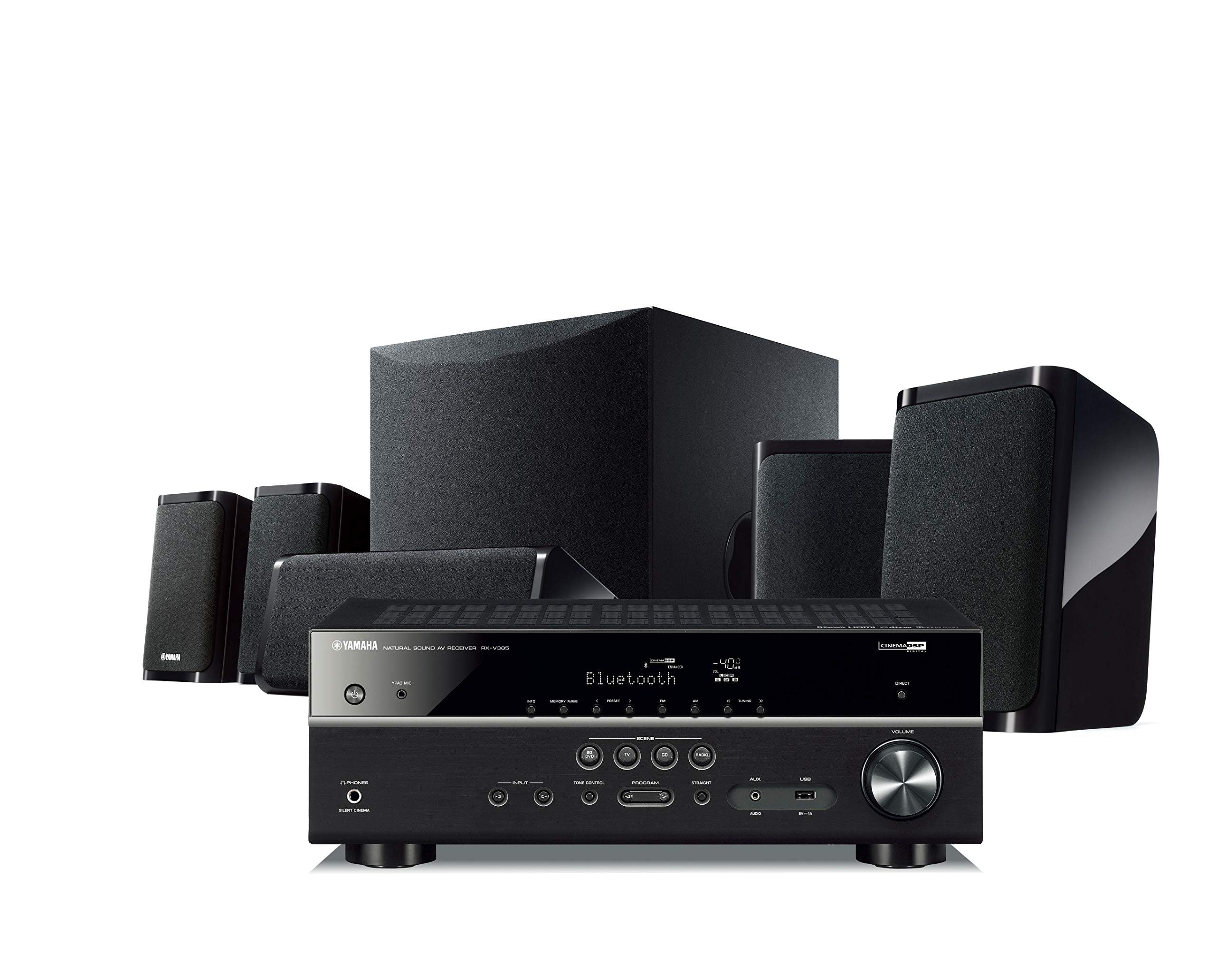 Yamaha Audio YHT-4950U 4K Ultra HD Sistema de ci...