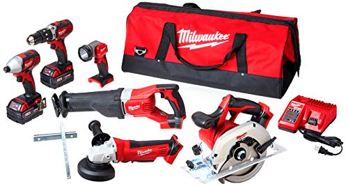 Milwaukee 2696-26 M18 Kit combinado de 6 herramientas i...