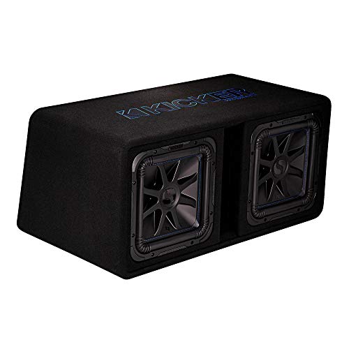 Kicker Caja de subwoofer Solo-Baric L7S de carga dual d...