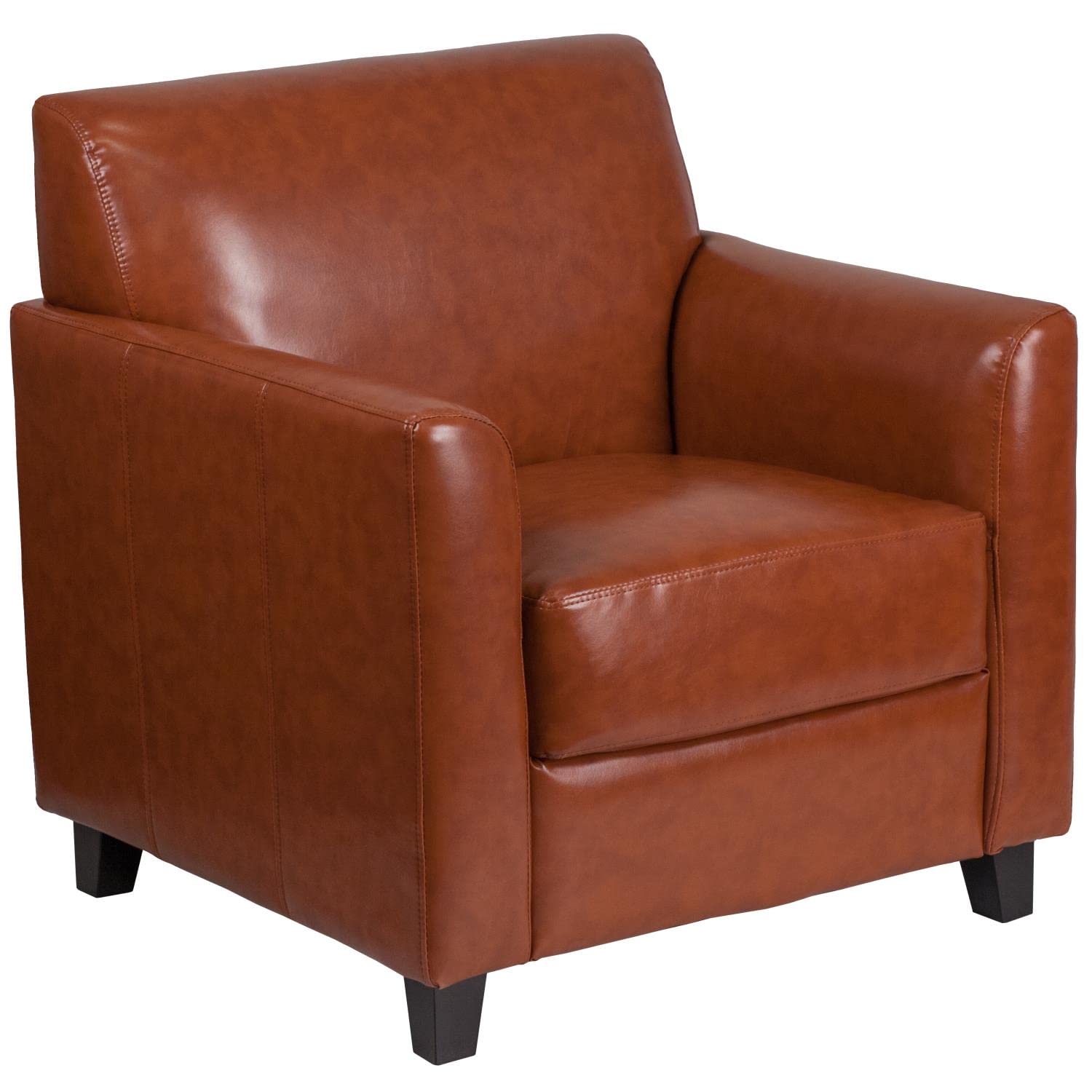 Flash Furniture Silla HERCULES Diplomat Series Cognac L...