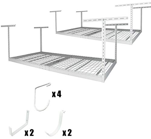 SafeRacks Paquete de bastidor 4x8-2 con ganchos para ac...